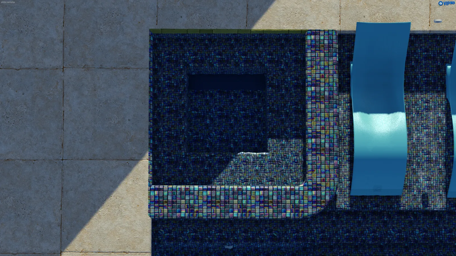 A real luxury pool from the live catalog Genius sells